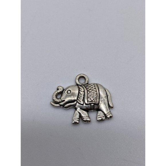 Animal Charm Pendant Tibetan Silver Tone Double Sided Pendant Item 3440 - Picture 4 of 4